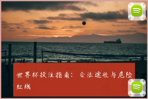 世界杯投注指南：合法途径与危险红线